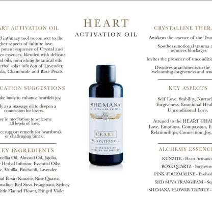 Breast Massage Oil ~ Shemana Heart Activation