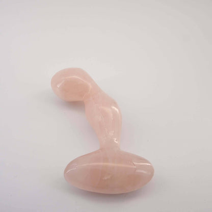 Aetheris handcrafted rose quartz crystal wellness wand made from natural rose quartz for meditation, mindfulness, energy work, relaxation, and luxury self-care rituals.