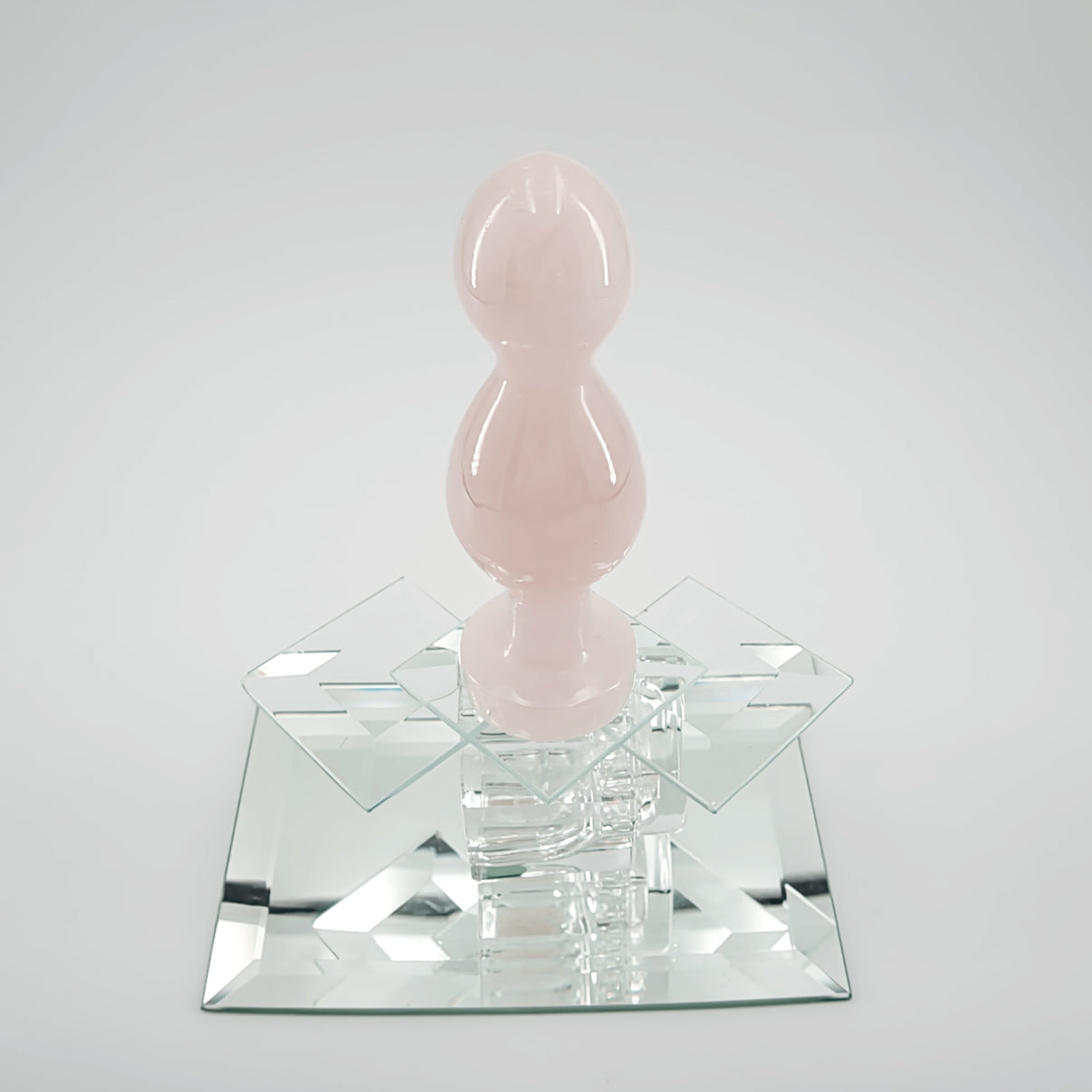 Bulbora Rose Quartz Butt Plug | Luxury Crystal Wellness & Self-Care Tool