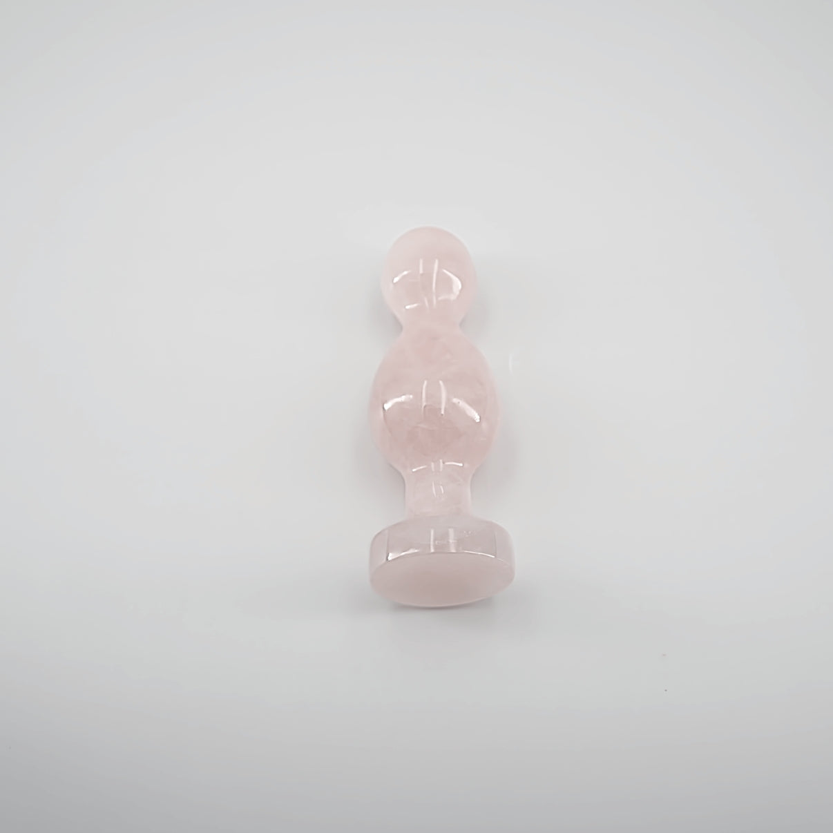 Bulbora Rose Quartz Butt Plug | Luxury Crystal Wellness & Self-Care Tool