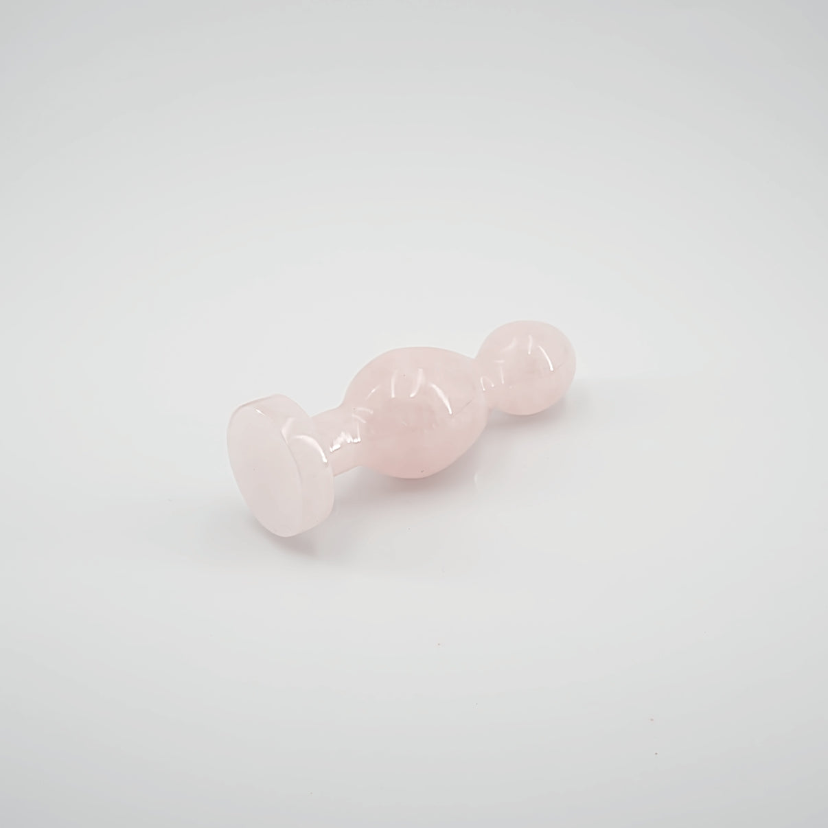 Bulbora Rose Quartz Butt Plug | Luxury Crystal Wellness & Self-Care Tool
