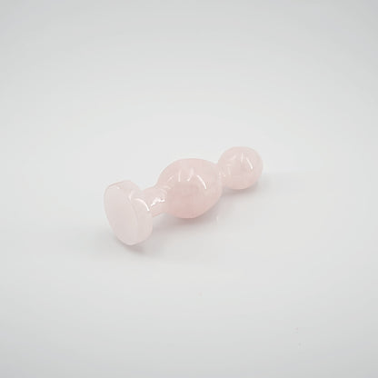 Bulbora Rose Quartz Butt Plug | Luxury Crystal Wellness & Self-Care Tool