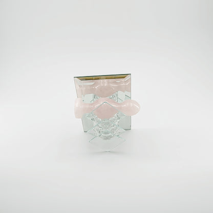 Bulbora Rose Quartz Butt Plug | Luxury Crystal Wellness & Self-Care Tool