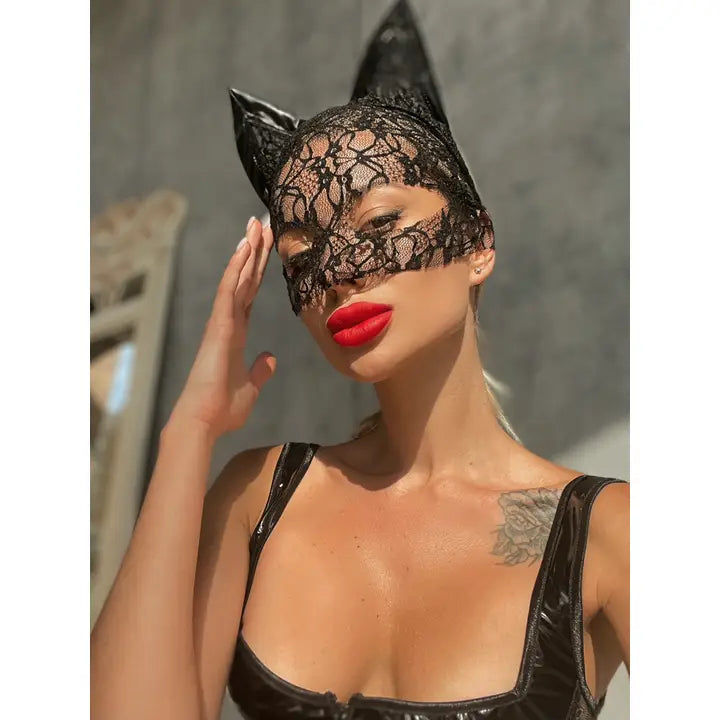 Cat Mask Lace Sexy Catwoman