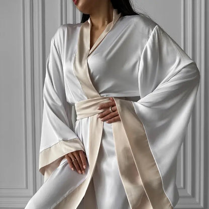 Classic Kimono Long Sleeves Robe