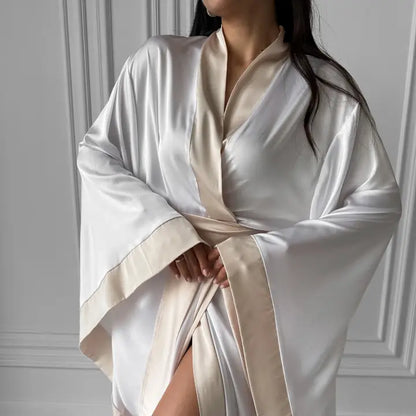 Classic Kimono Long Sleeves Robe