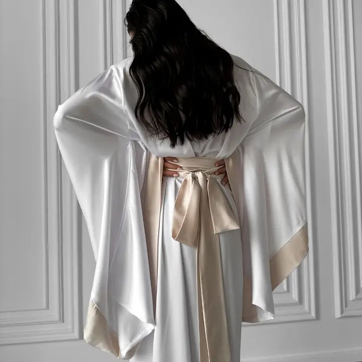 Classic Kimono Long Sleeves Robe