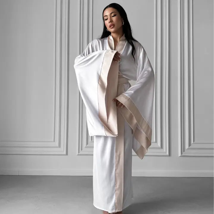 Classic Kimono Long Sleeves Robe