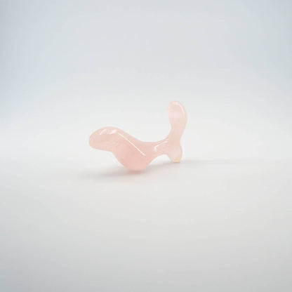 Crave Rose Quartz Crystal Wellness Wand | Meditation, Energy Work & Self-Care