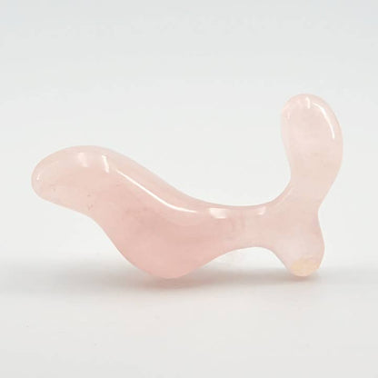Crave Rose Quartz Crystal Wellness Wand | Meditation, Energy Work & Self-Care
