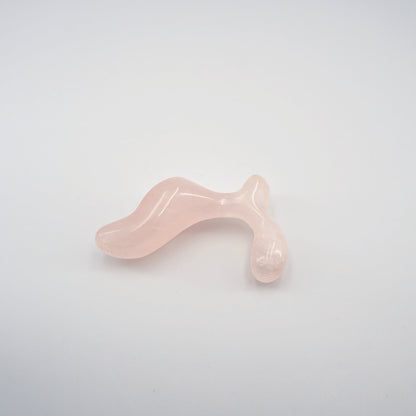 Crave Rose Quartz Crystal Wellness Wand | Meditation, Energy Work & Self-Care