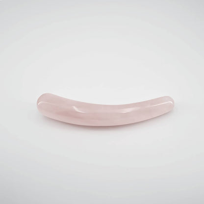 Cresta Rose Quartz Crystal Wand | Luxury Crystal Wellness & Self-Care Tool