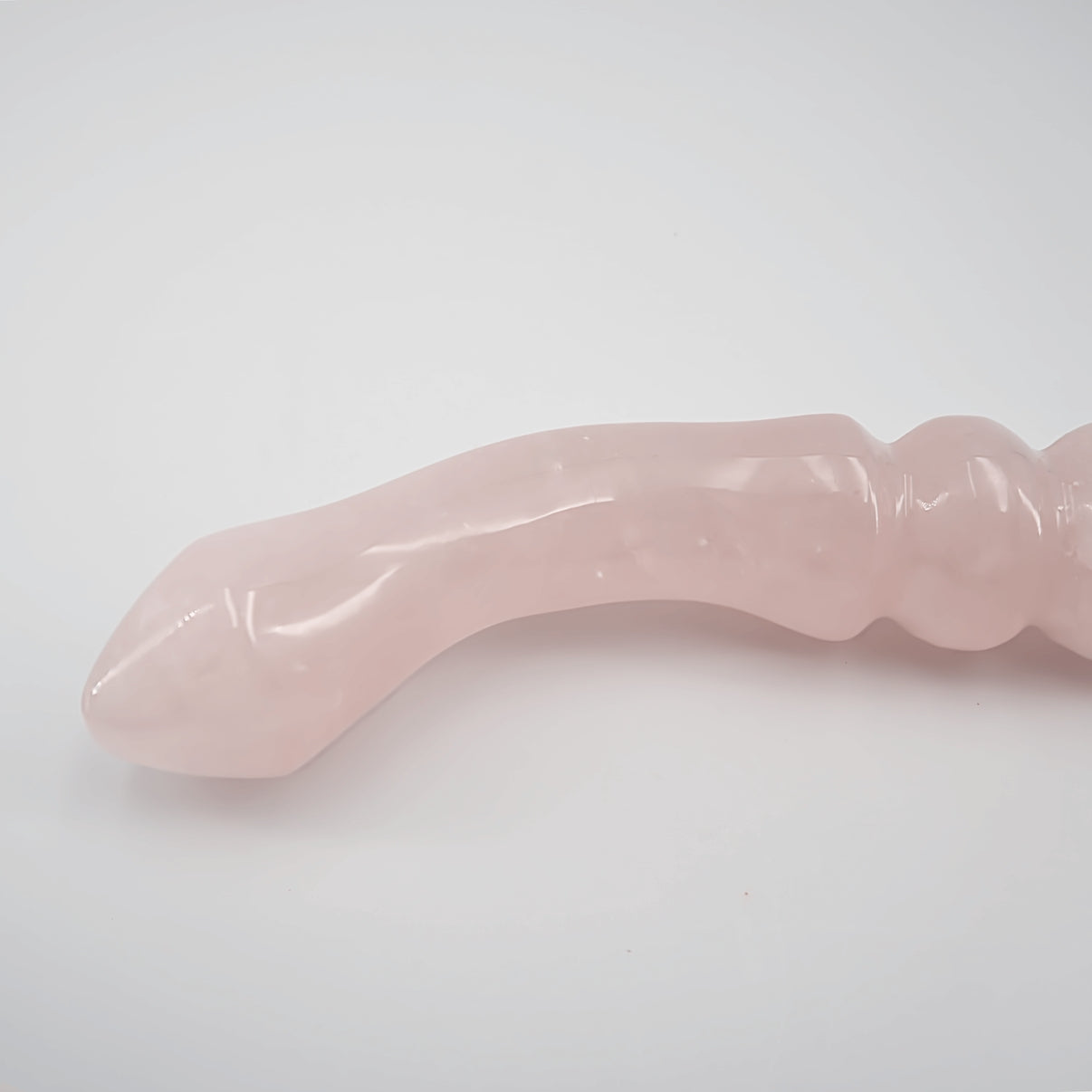 Curvona Rose Quartz Crystal Wand