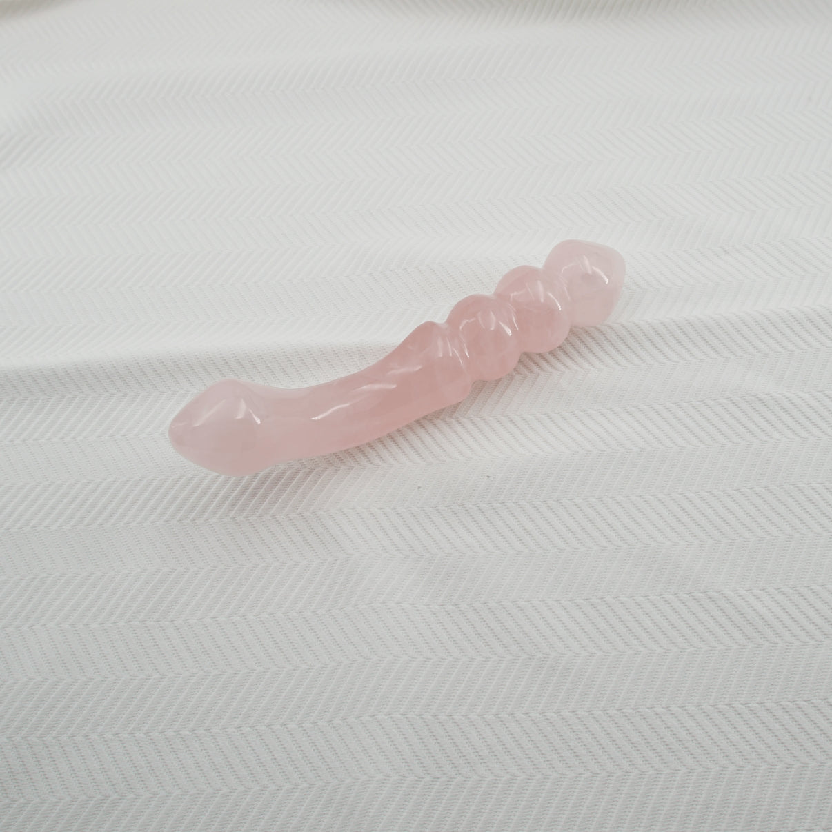 Curvona Rose Quartz Crystal Wand