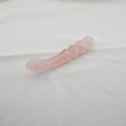 Curvona Rose Quartz Crystal Wand