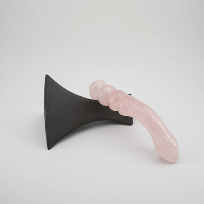 Curvona Rose Quartz Crystal Wand