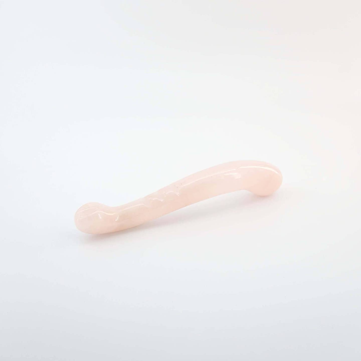 Deluria Rose Quartz Crystal Wellness Wand | Meditation, Energy Work & Self-Care