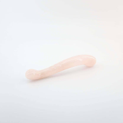 Deluria Rose Quartz Crystal Wellness Wand | Meditation, Energy Work & Self-Care