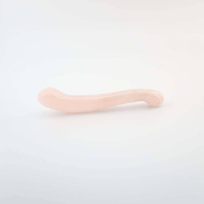 Deluria Rose Quartz Crystal Wellness Wand | Meditation, Energy Work & Self-Care