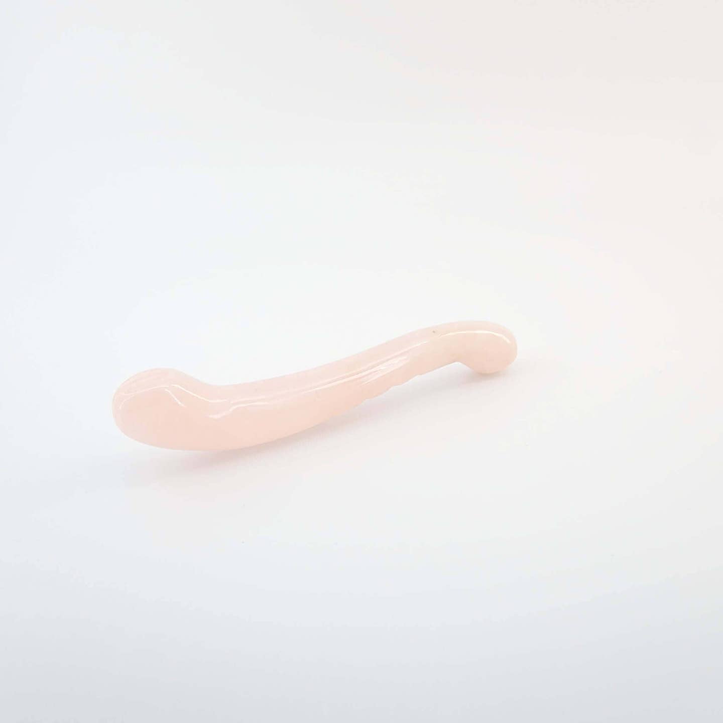 Deluria Rose Quartz Crystal Wellness Wand | Meditation, Energy Work & Self-Care