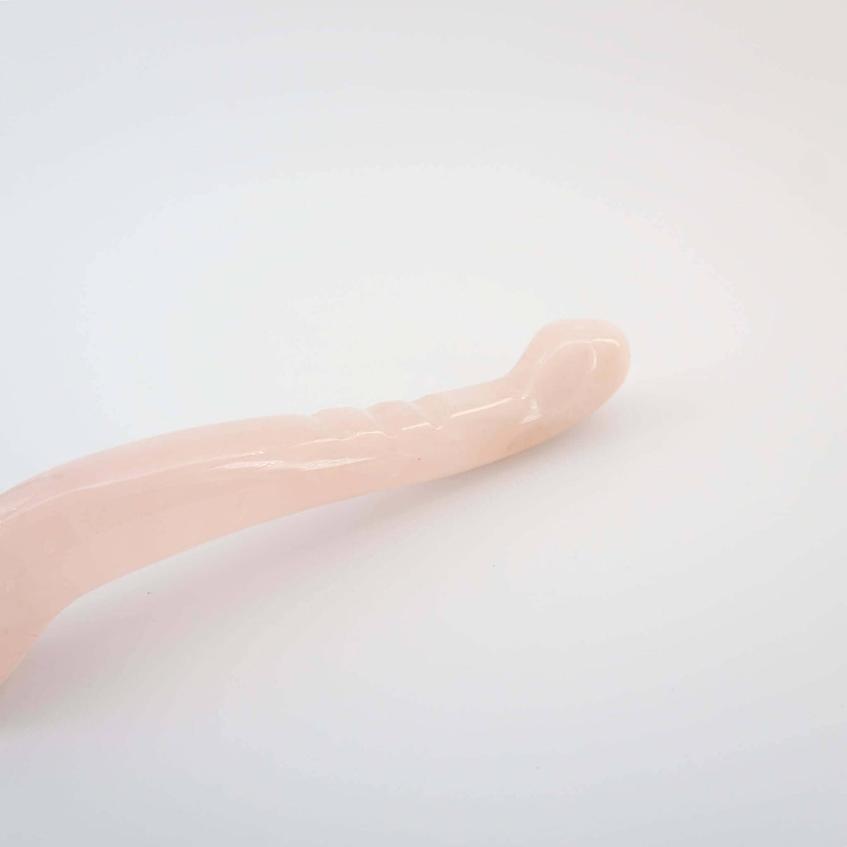 Deluria Rose Quartz Crystal Wellness Wand | Meditation, Energy Work & Self-Care