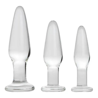 Dosha 3 Piece Glass Plug Kit