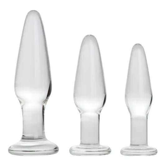 Dosha 3 Piece Glass Plug Kit