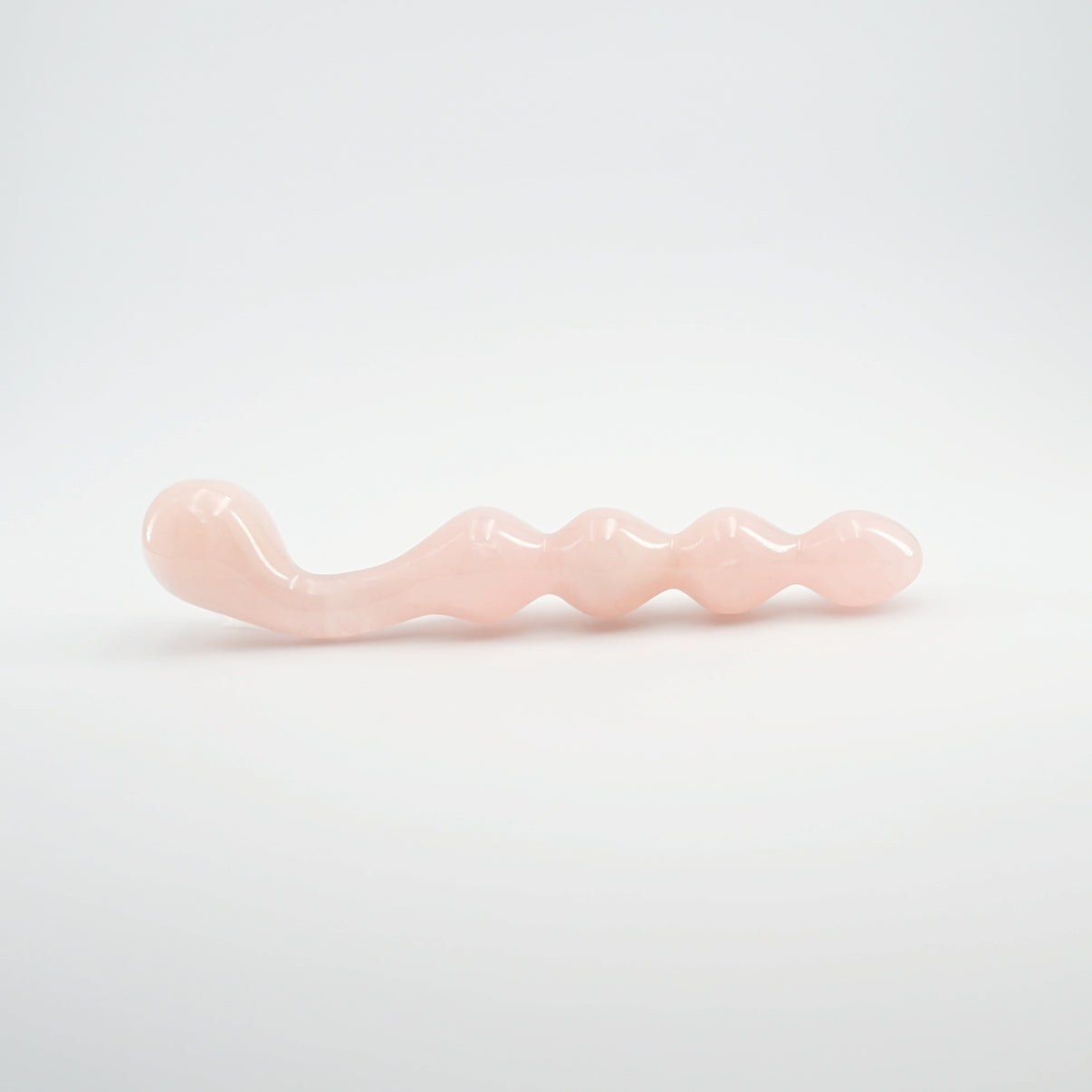 Elegance Rose Quartz Crystal Wellness Wand | Luxury Meditation & Self-Care Tool