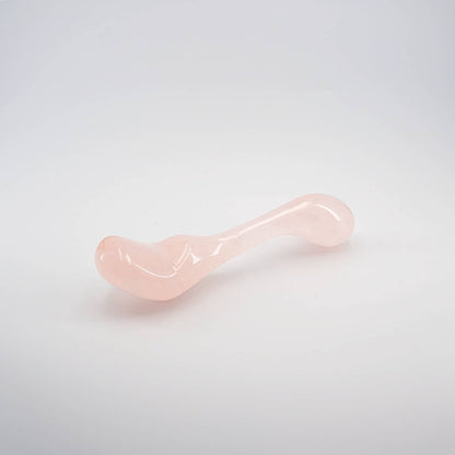 Fleuris Rose Quartz Wellness Wand | Luxury Crystal Self-Care & Massage Tool