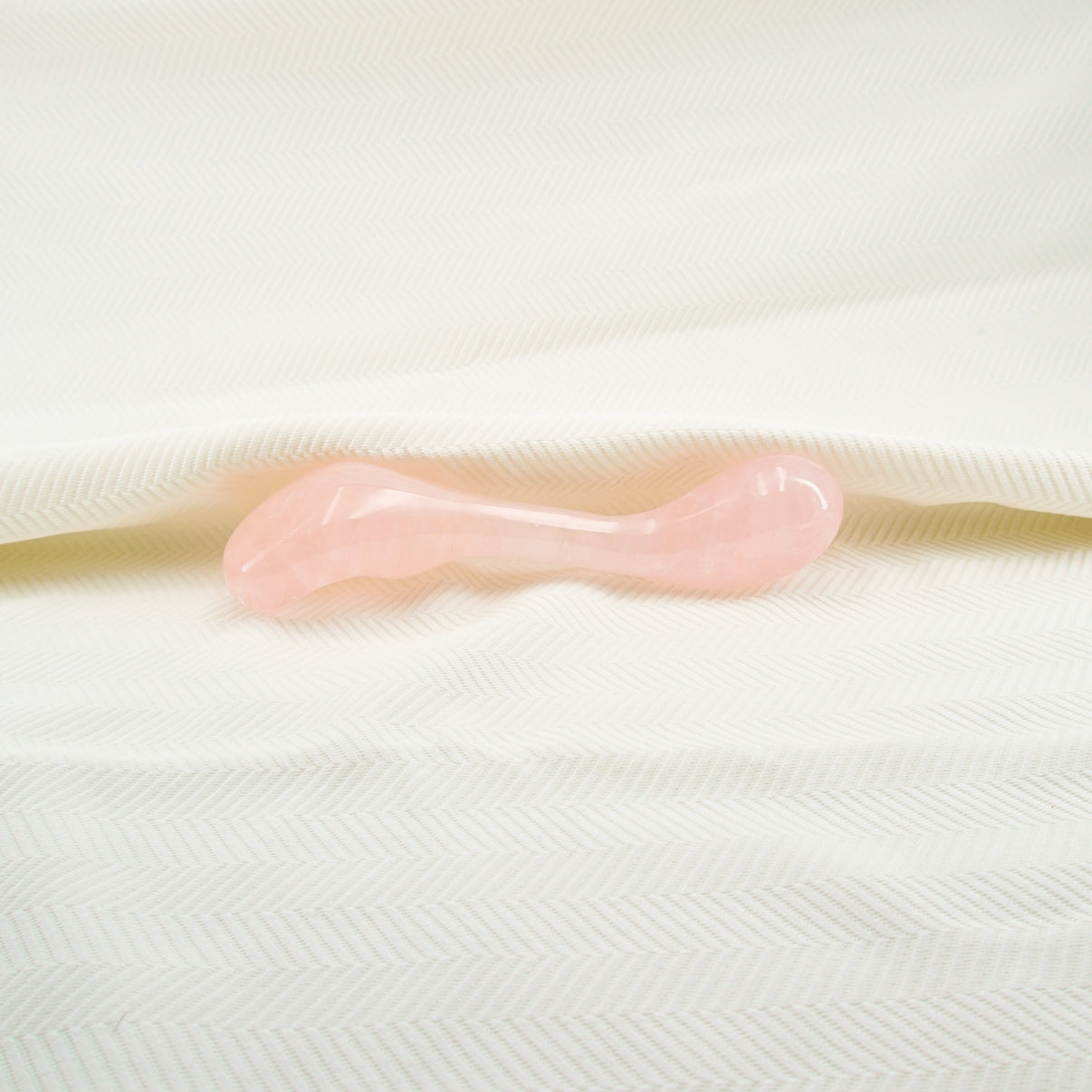 Fleuris Rose Quartz Wellness Wand | Luxury Crystal Self-Care & Massage Tool