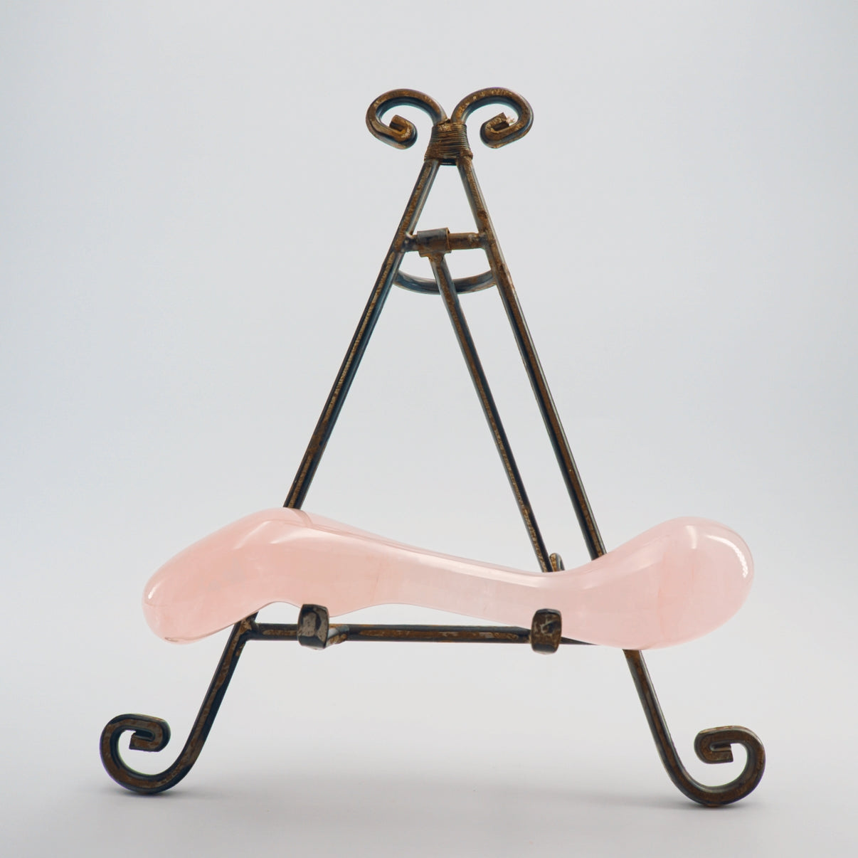 Fleuris Rose Quartz Wellness Wand | Luxury Crystal Self-Care & Massage Tool