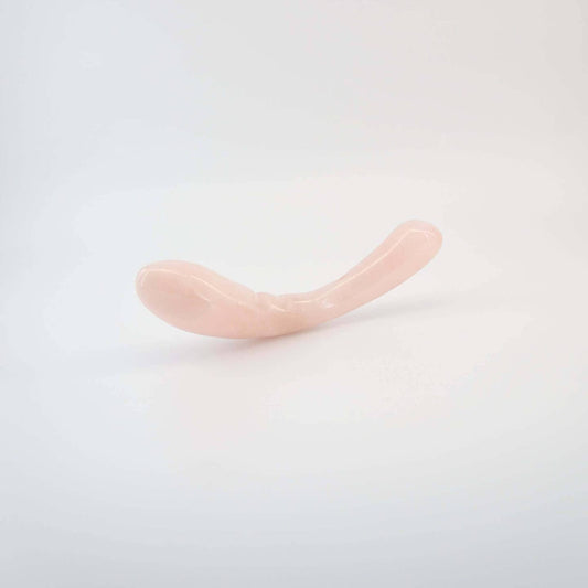Isyra Rose Quartz Crystal Wellness Wand | Meditation, Energy Work & Self-Care