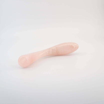 Isyra Rose Quartz Crystal Wellness Wand | Meditation, Energy Work & Self-Care