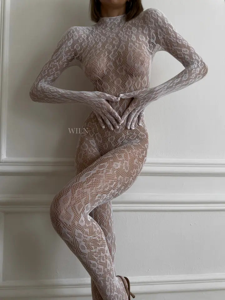 LIBIDO Fishnet Bodysuit