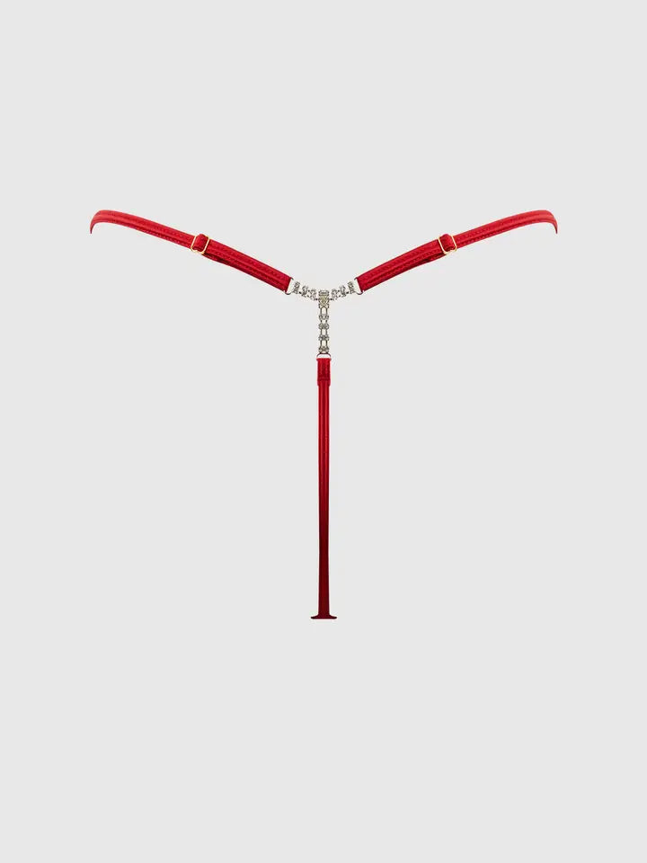 MARILYN Mesh & Pom Pom G-String
