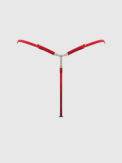 MARILYN Mesh & Pom Pom G-String