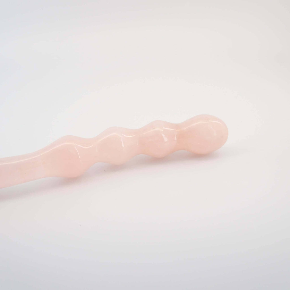 Mirava Rose Quartz Crystal Wellness Wand | Meditation, Energy Work & Self-Care