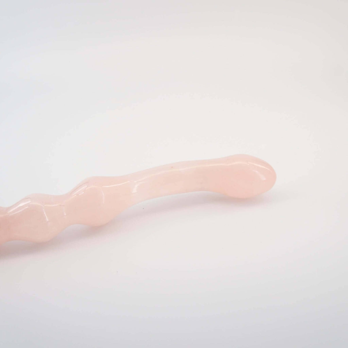 Mirava Rose Quartz Crystal Wellness Wand | Meditation, Energy Work & Self-Care