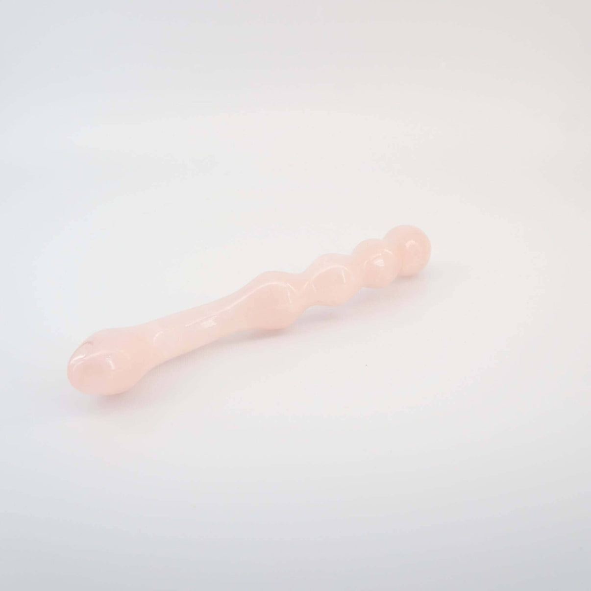 Mirava Rose Quartz Crystal Wellness Wand | Meditation, Energy Work & Self-Care