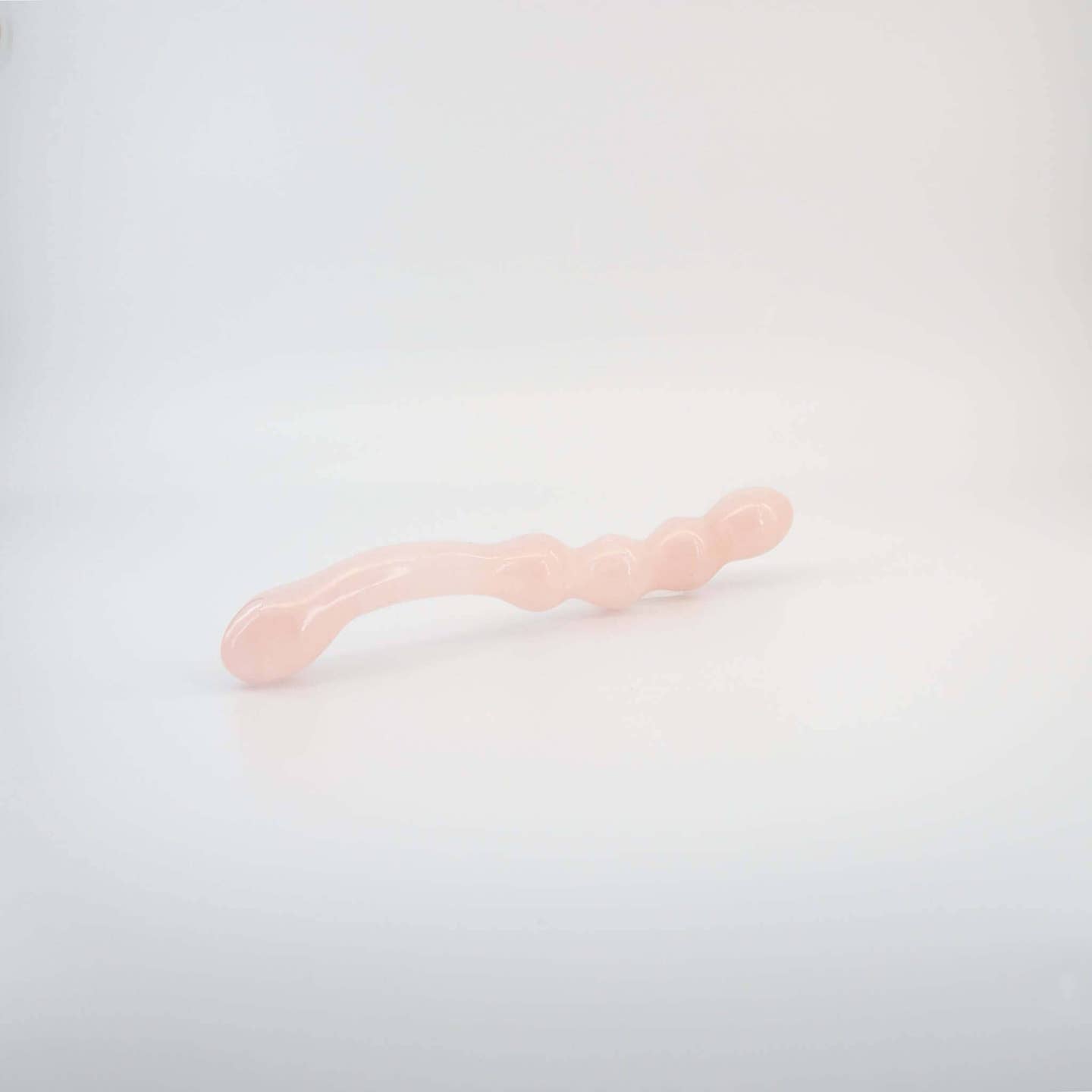 Mirava Rose Quartz Crystal Wellness Wand | Meditation, Energy Work & Self-Care