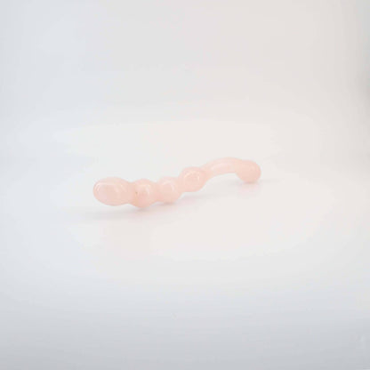 Mirava Rose Quartz Crystal Wellness Wand | Meditation, Energy Work & Self-Care