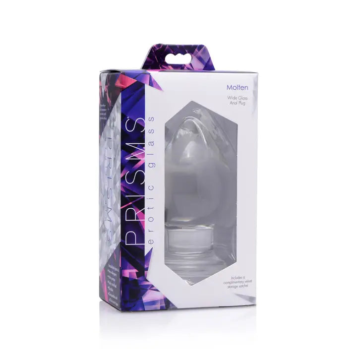 Molten Wide Glass Plug