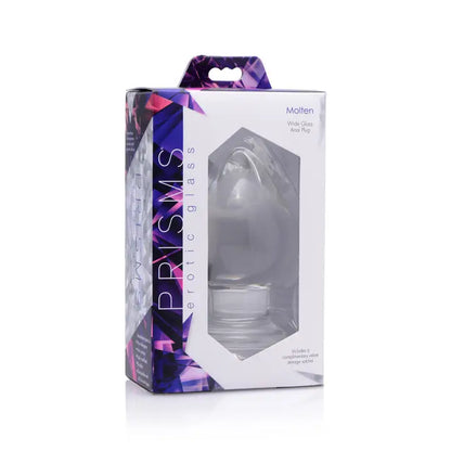 Molten Wide Glass Plug