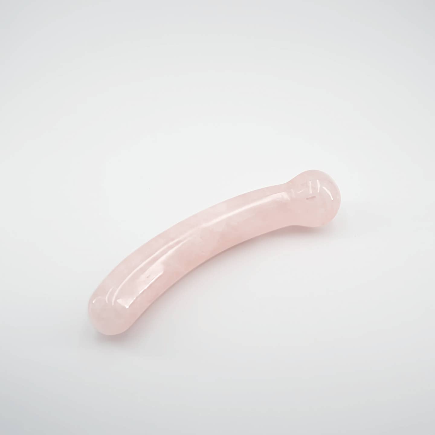 Mooncrest Rose Quartz Crystal Wellness Wand | Meditation, Energy Work & Self-Care