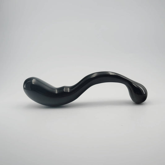 Black Obsidian Crystal Wand | Healing, Meditation & Energy Work Tool