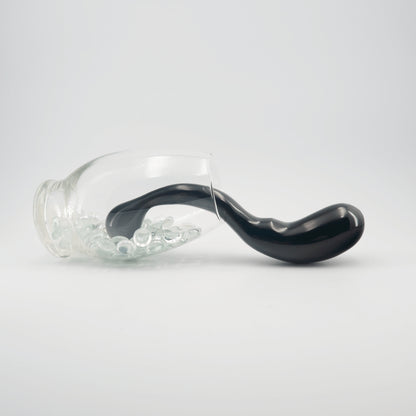Black Obsidian Crystal Wand | Healing, Meditation & Energy Work Tool