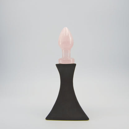 Orbella handcrafted rose quartz crystal wellness tool made from natural rose quartz for meditation, mindfulness, relaxation, energy work, chakra balancing, and luxury self-care rituals.
