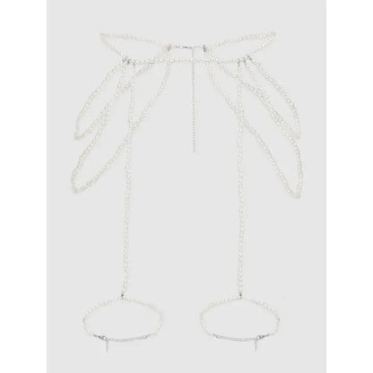 Pearl Draped Garter