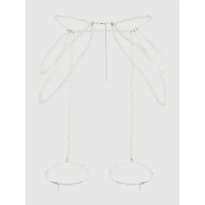 Pearl Draped Garter