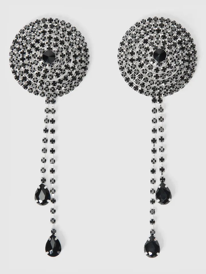 Rhinestone Cone & Dangle Pasties